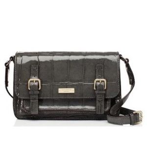 RARE kate spade Knightsbridge patent croc purse